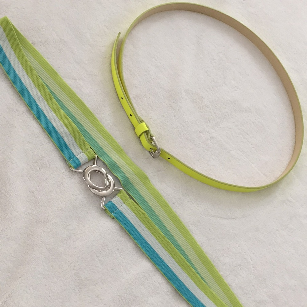 Belts - set of two